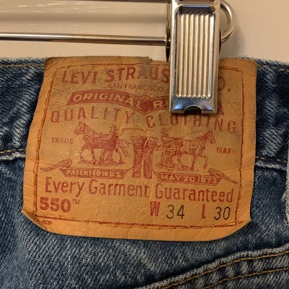 Levi’s 550 USA made jeans